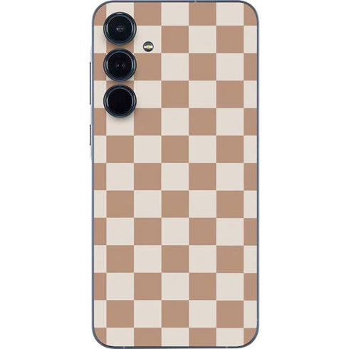 Neutral Checkered Galaxy A35 5G Skin
